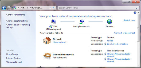 Installation and Configuration of Network Card in Windows 7